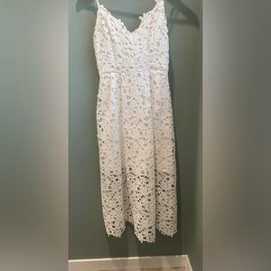 White Lace Dress